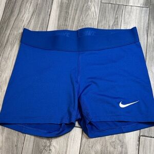 Nike Women's Royal Blue Athletic Shorts
